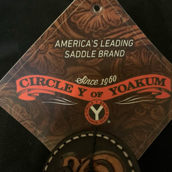 Circle Y of Yoakum Spur Straps - Picture 4 of 7